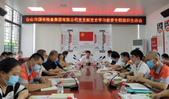 黨建資訊-臺山市國有糧食集團有限公司-弘揚偉大建黨精神，銘記光輝奮斗歷程